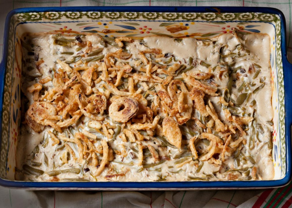 1955: Green bean casserole originates at Campbellās